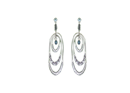 Rhodium Plated | Fashion Earrings